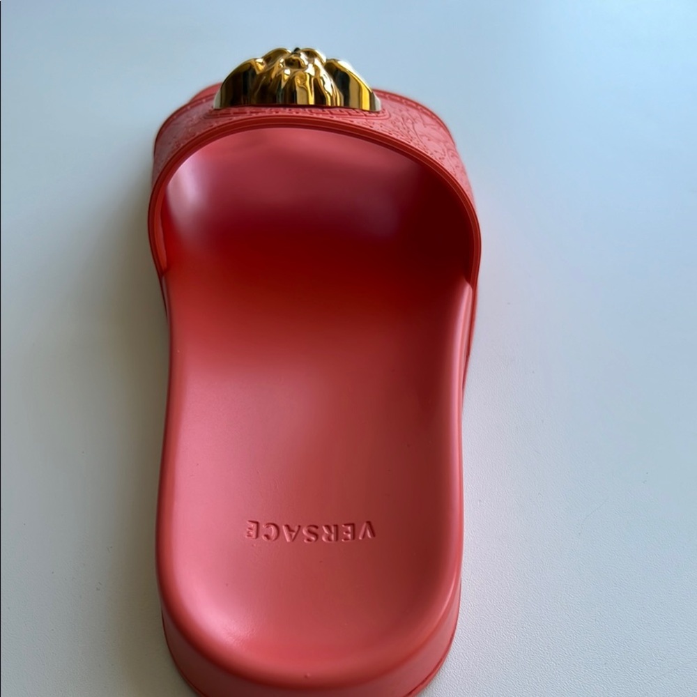 Versace Women's Coral Slides - Picture 7 of 9